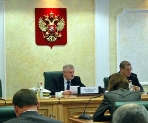 Председатель совета Федерального Собрания Российской Федерации открывает двадцать четвёртое заседание совета по развитию малого и среднего предпринимательства.